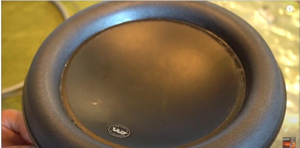 How to fix a blown subwoofer - Replace cone - step9